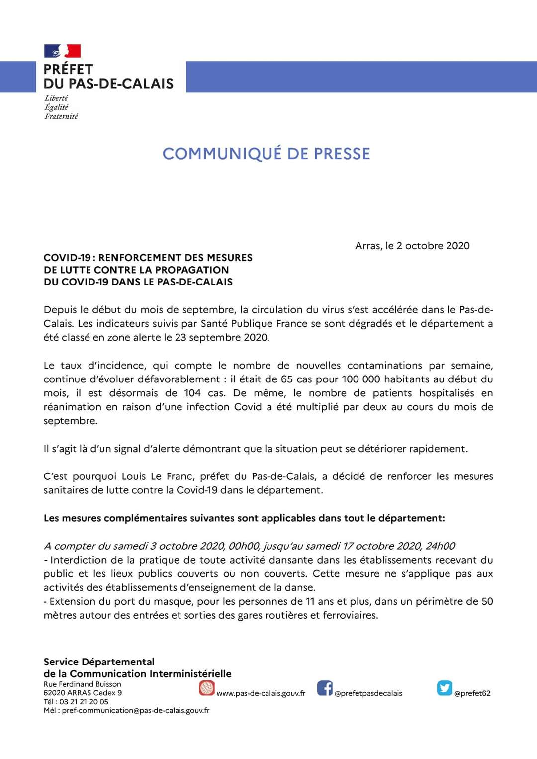 Arrete Prefectoral Moisson 2022 Pas De Calais
